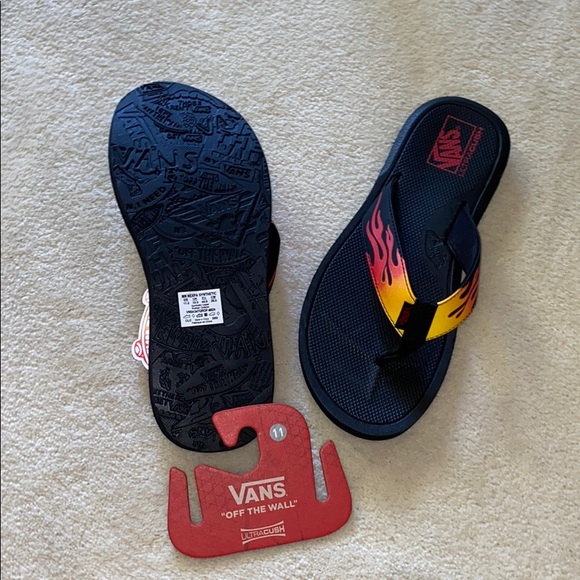 vans thong sandals